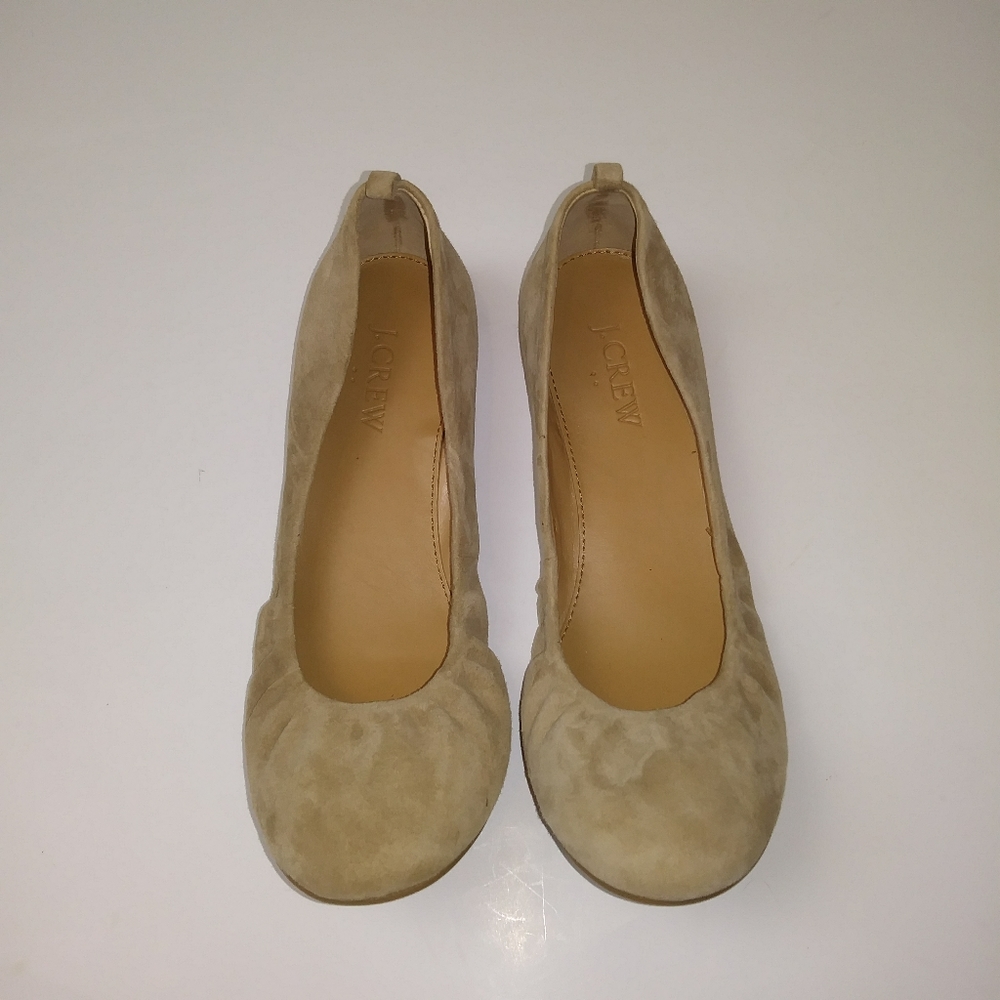 J. Crew leather ballet flats